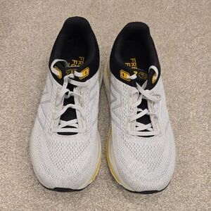 New Balance Men's Athletic Shoes in Gray and Yellow